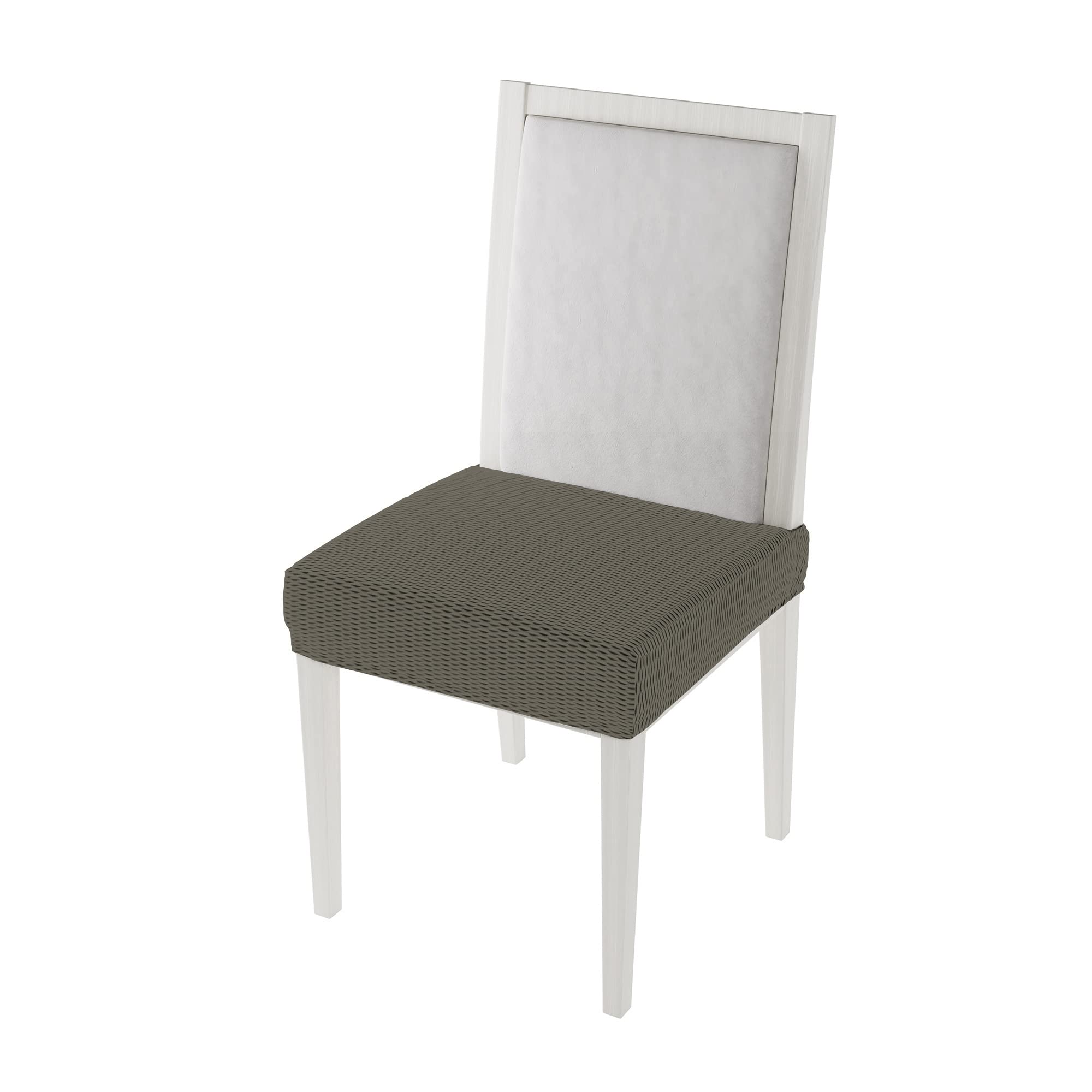 Italian Bed Linen “Fashionable” seat cover, Dove Gray, One Size, Polyester Cotton