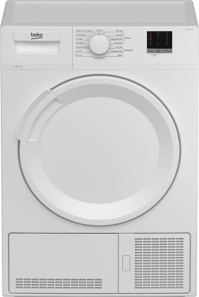 Beko DTLCE80051W Tumble Dryer 8 kg Condenser White B Energy