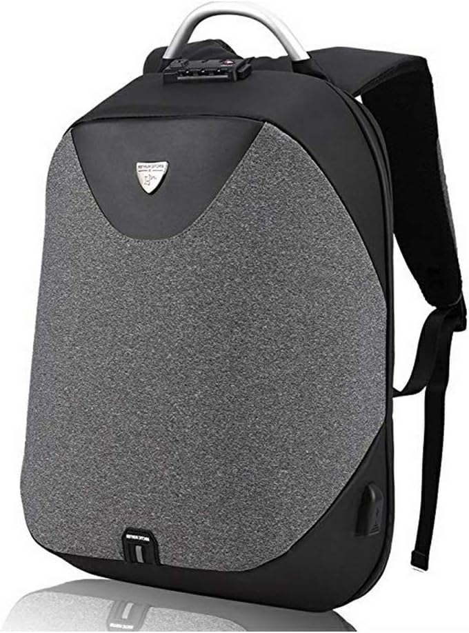 Anti-Theft Laptop Backpack - Waterproof Notebook Backpack with USB Charging Port for 15.6'' Laptop