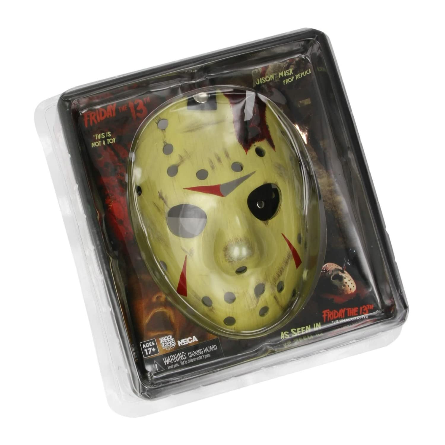NECA 39778 Friday 13th Part 4 Final Chapter Jason Mask Replica, Beige