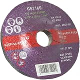 (PACK OF 4) Parweld 115mm Grinding Discs Steel 115 x 6.0 x 22.2mm 4.5" view 2