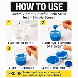BALTIC DAY 24 Color Pigment Paste for Epoxy Resin
