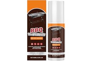 BBQ Cleaner - 100ml Heavy Duty Foam Cleaning | Oven Cleaner,for Kitchen BBQ Oven Stove Griddle Air Fryer Pit