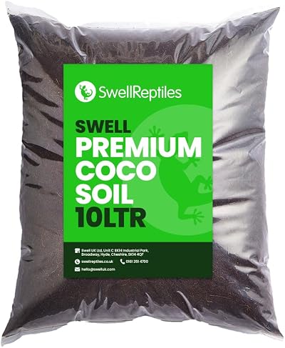 Swell Reptiles Swell Coco Soil Reptile Substrate 10 Litre Bag