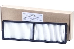 Replacement air Filter for EPSON ELPAF43/ELPAF45 Projector Series EB-1440Ui EB-1450Ui EB-1460Ui EB-4550 EB-4650 EB-4770W Powe