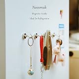Neosmuk Magnetic Hooks 15kg Heavy Duty Pack of 6 White view 3