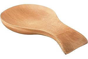 Wooden Spoon Holder – Farmhouse Utensil Rack | Wood Spatula & Kitchen Utensil Organizer for Counter, Ideal for Outdoor Cookin