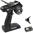 DUMBORC X6 6 Channel Rc Transmitter and Receiver X6FG Built-in Gyro Mixed Mode Out of Control Protection RC Controller for Remote Car/Boat/Tank