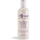 Aphogee Keratin 2 Minute Reconstructor, 8 fl oz – Deep Conditioner for Color-Treated & Heat-Styled Hair, Smooths & Adds Shine