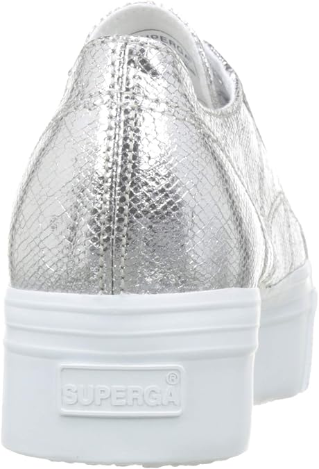 superga platform brillante