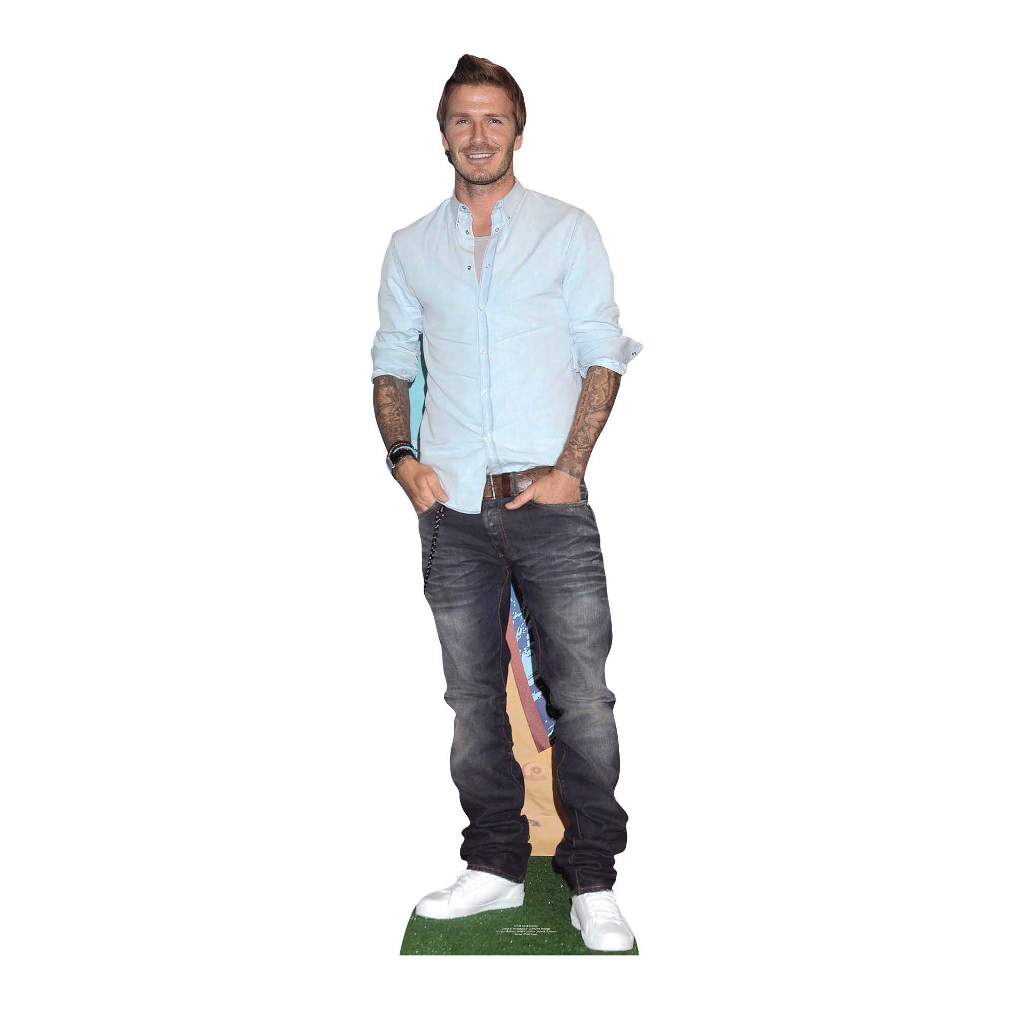 Star Cutouts Cut Out of David Beckham — image 1