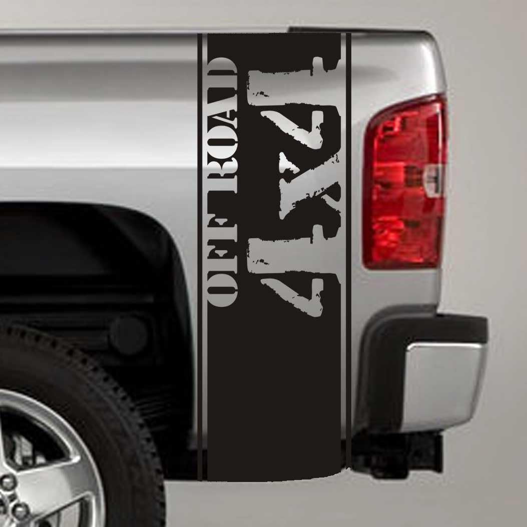 Stickers 2-4x4 Decals Universal 4x4 Decal Ford Offroad Truck Accessories