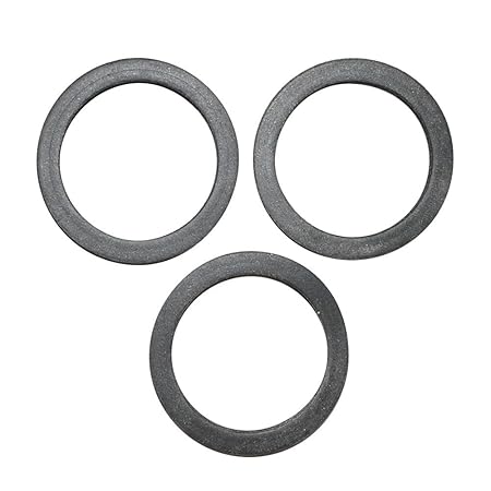Siphon-Flachdichtung 35x45mm 1-1/2' Gummi 3Stk.