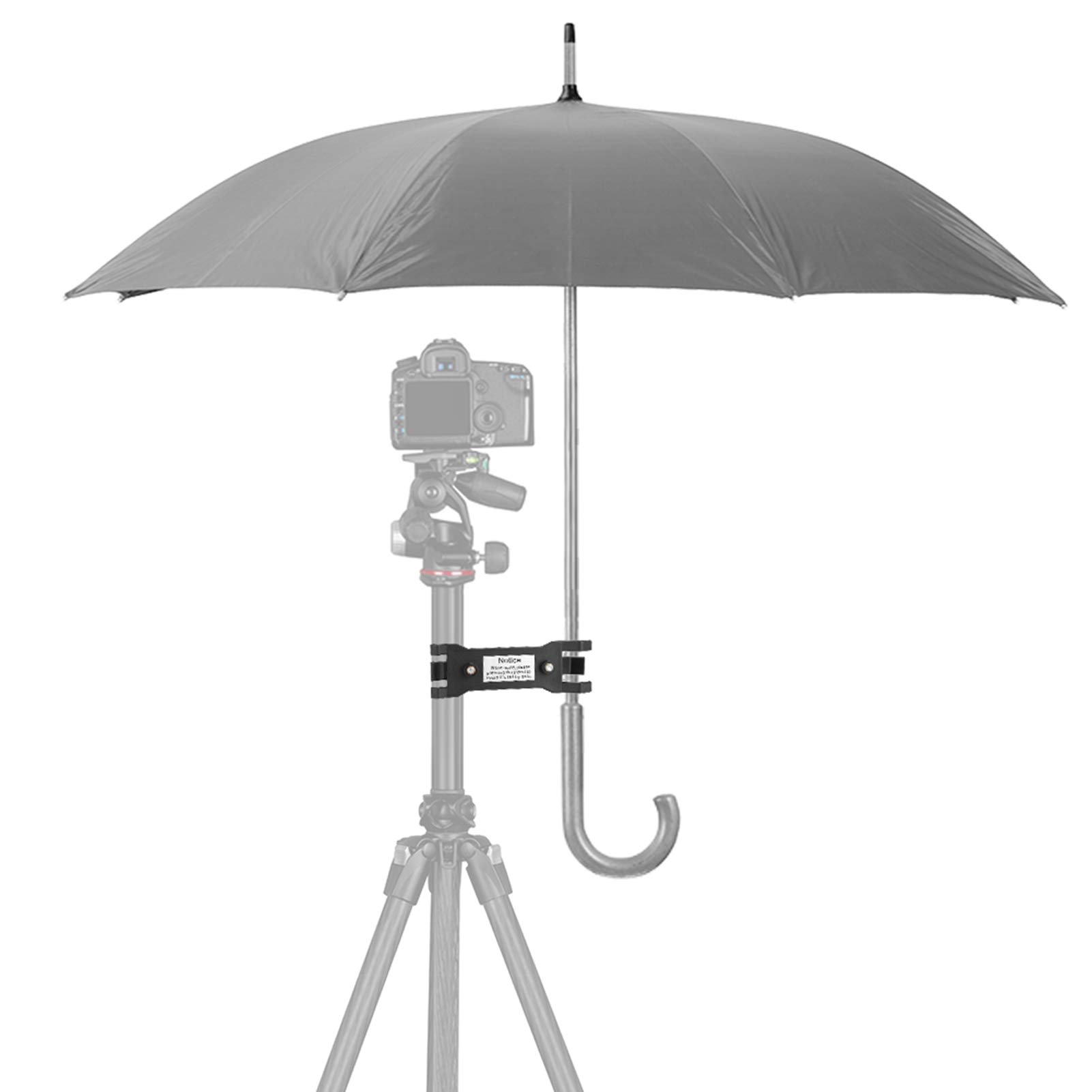 Elerose Camera Umbrella Clip - Versatile Tripod Holder for SLR Cameras, Perfect for Outdoor Photography, Sun-Shading and Lighting Support, Ideal Travel Accessory.