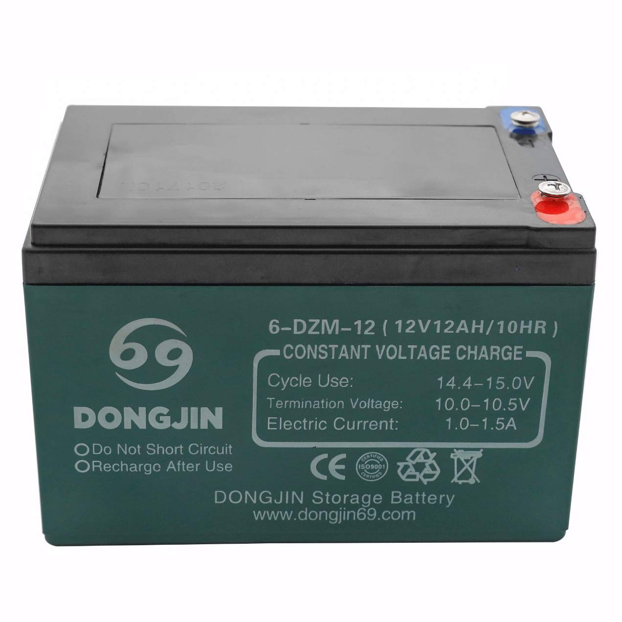 ZXTDR 6DZM12 12V 12AH Rechargeable Battery for Electric