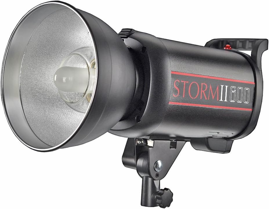 PIXAPROA   STORM II 600 QT600IIM 600Ws High Speed Fan Cool 1 8000s Studio Strobe Flash HSS Bowens SFitting 2 4G  2 Year UK Warranty  Fast Delivery  UK Stock  VAT Registered  Single Head  STORM II 600 