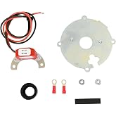 PerTronix Ignitor II Electronic Ignition Kit, Delco 4 Cyl CW - 91146A | Adaptive Dwell Ignition Kit for Delco 1110/1111/1112 Series 4 Cylinder Clockwise Distributors, 12V