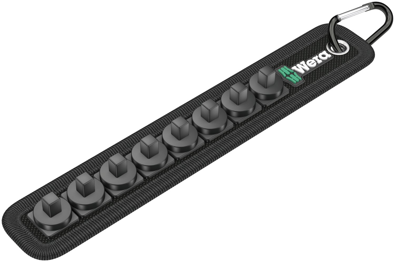 Wera 05003890001 Socket Rail A (Textile Belt), 8 Location, unloaded
