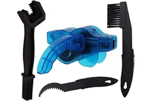 FOXNSK Bike Chain Cleaner Kit, Easy and Quick Clean Chains Scrubber Gear Brush Maintenance Cleaning Tool Set for Road Bicycle Mountain Bikes MTB