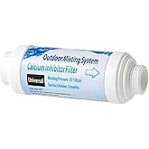 H&G lifestyles Misting System Calcium Inhibitor Filter for Patio Misters Inline Water Filter Effectively Reduce Hard Water Spots, Soften Water, Upgraded Formula