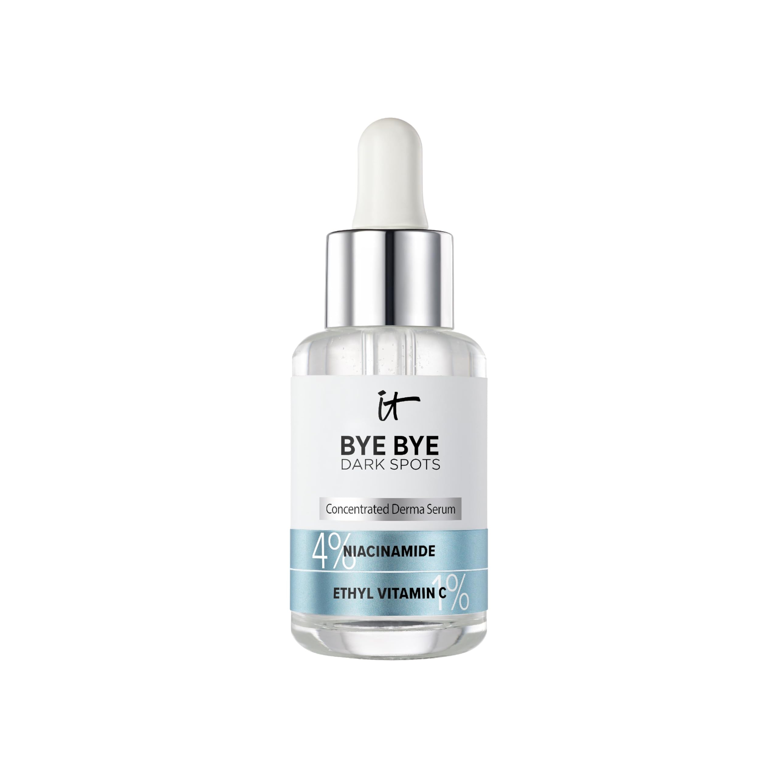 IT Cosmetics Bye Bye Dark Spots Concentrate Derma Serum, Minimises Look of Discolouration with Brightening Benefits