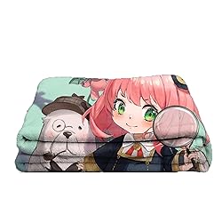 Throw Blanket 50x40 inch,Japanese Anime Fleece