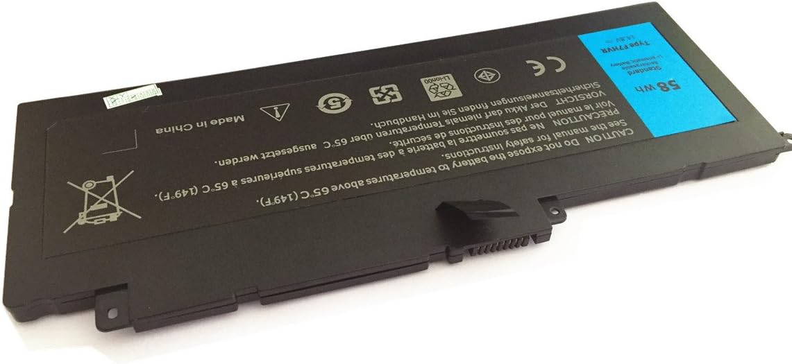 7XINbox 14.8V 58WH F7HVR G4YJM 062VNH T2T3J Laptop Battery compatible with Inspiron 17 7737 7746 15 7537 5545 Series Ins15HD-2528 Ins15HD-1528 Ins15HD-1828T - Image 3