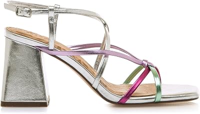 Sandálias de Salto Feminino Marla 59974 | 60409 | Prata