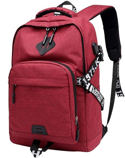 computer backpack with charger
