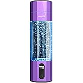 Upgrade Hydrogen Water Bottle, Up to 6400PPB Hydrogen Water Generator -SPE PEM Tech, 7 OZ Portable Hydro Water Machine, Health Care Gifts for Husband, Wife, Family, Friends, Travel Travel