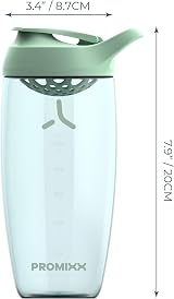 Promixx Pursuit Protein Shaker Bottle 700ml Seagrass Green Premium view 6