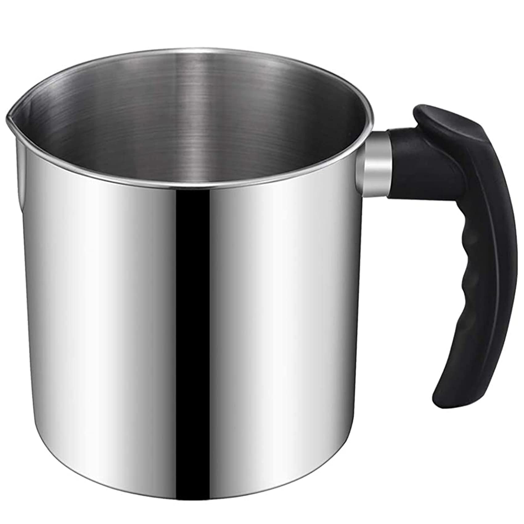 Dciustfhe Candle Making Pouring Pot, 44 Oz Double Boiler Wax Melting Pot, Candle Making Pitcher, Heat- Handle