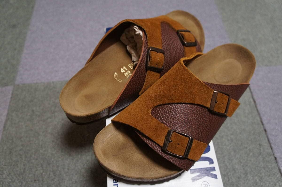 Amazon チューリッヒ コンビ ツートン ビルケンシュトック エンボスレザー スエード アイドル 芸能人グッズ 通販