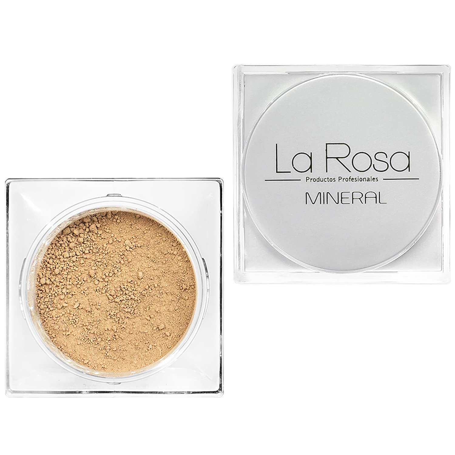 LaRosa MINERAL FOUNDATION No. 56 HONEY BEIGE – For Medium Skin with Cool Undertones – Balancing Loose Powder Makeup – Vegan, Talc-Free – 4.5g