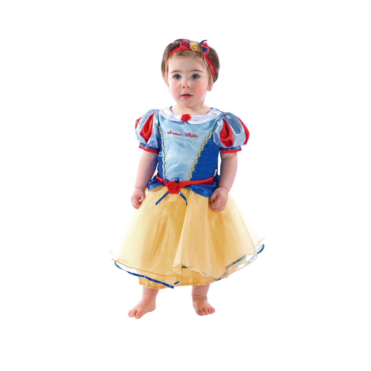 Amscan Princess Snow White Dress Costume, 3-6 Months, 1 Pc.