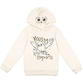 Harry Potter Hogwarts Hedwig Owl Slytherin Hufflepuff Ravenclaw Girls French Terry Pullover Hoodie Toddler to Big Kid