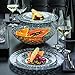 Nachtmann Bossa Nova Crystal Charger Plate, 12