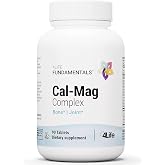 4Life Cal-Mag Complex Bone Support with Calcium Magnesium, 90 Tablets | Joint Support, Vitamins D C B6 and K2, Zinc, Copper, Manganese, Healthy Bone, Mineral balance, Daily wellness