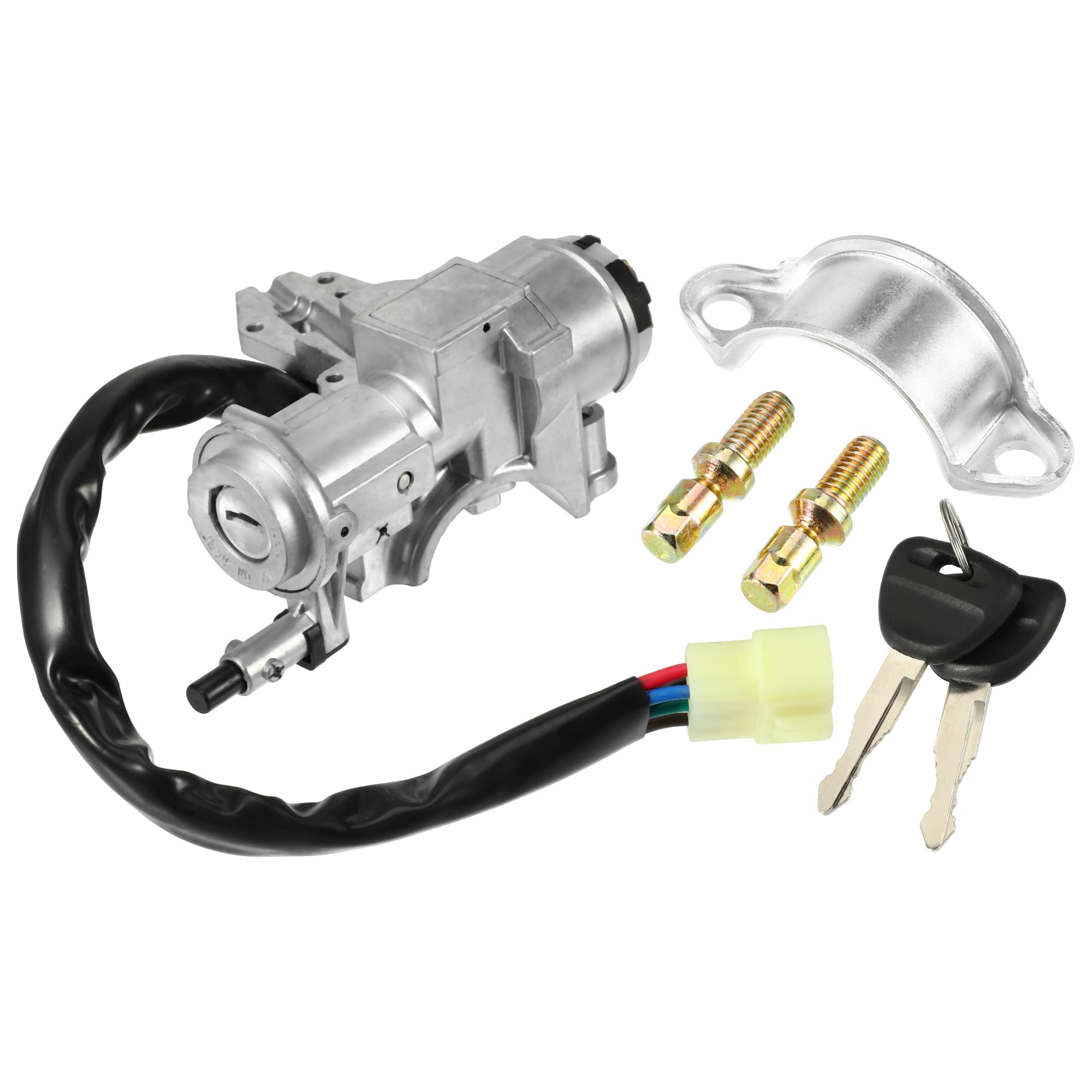 Photo 1 of Hihaha No.MB894755 Ignition Switch Starter with Keys for Mitsubishi L200 Cyclone Mighty Max 1986-1994 / Inner/Durable / 1 Set