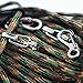 maxin 12PCS Mini SF Shape Keychain Carabiner Clip, Buckle Pack, Spring Backpack Clasps Lock Hook Camping Bottle Hooks Paracord Tactical Survival Gear