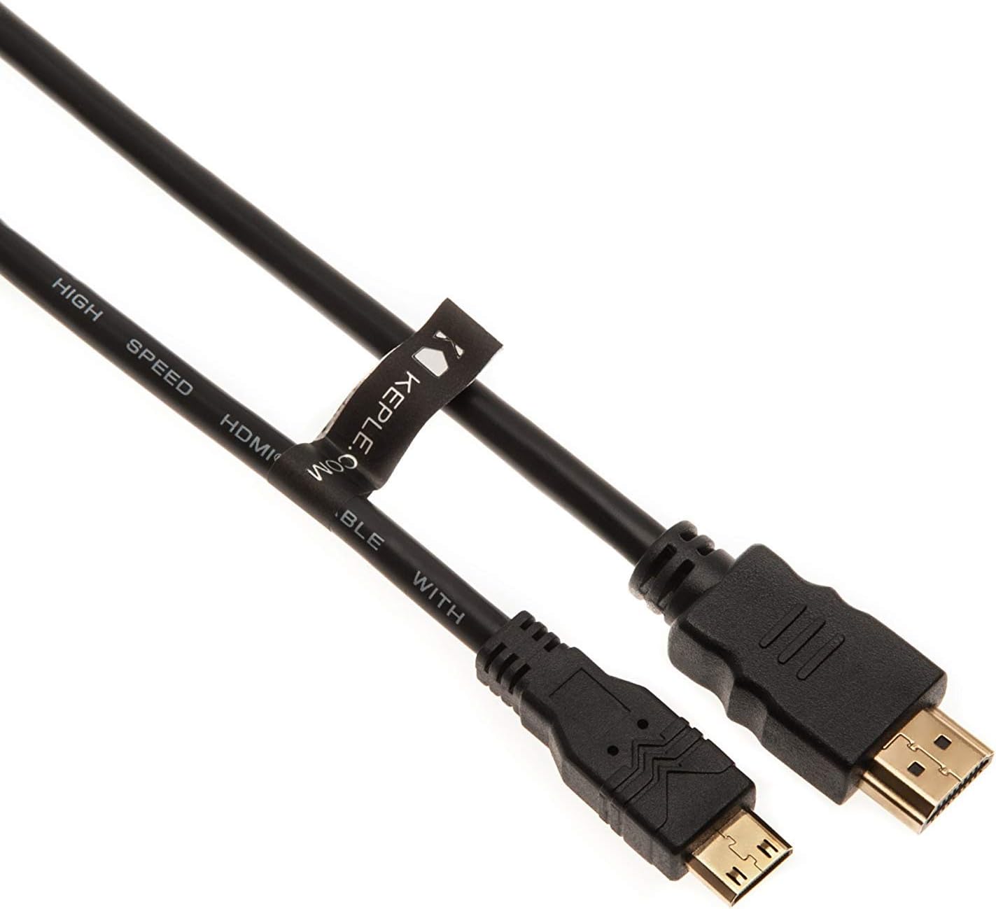 Keple Mini HDMI With HDMI Cable, Black, 3 Meters