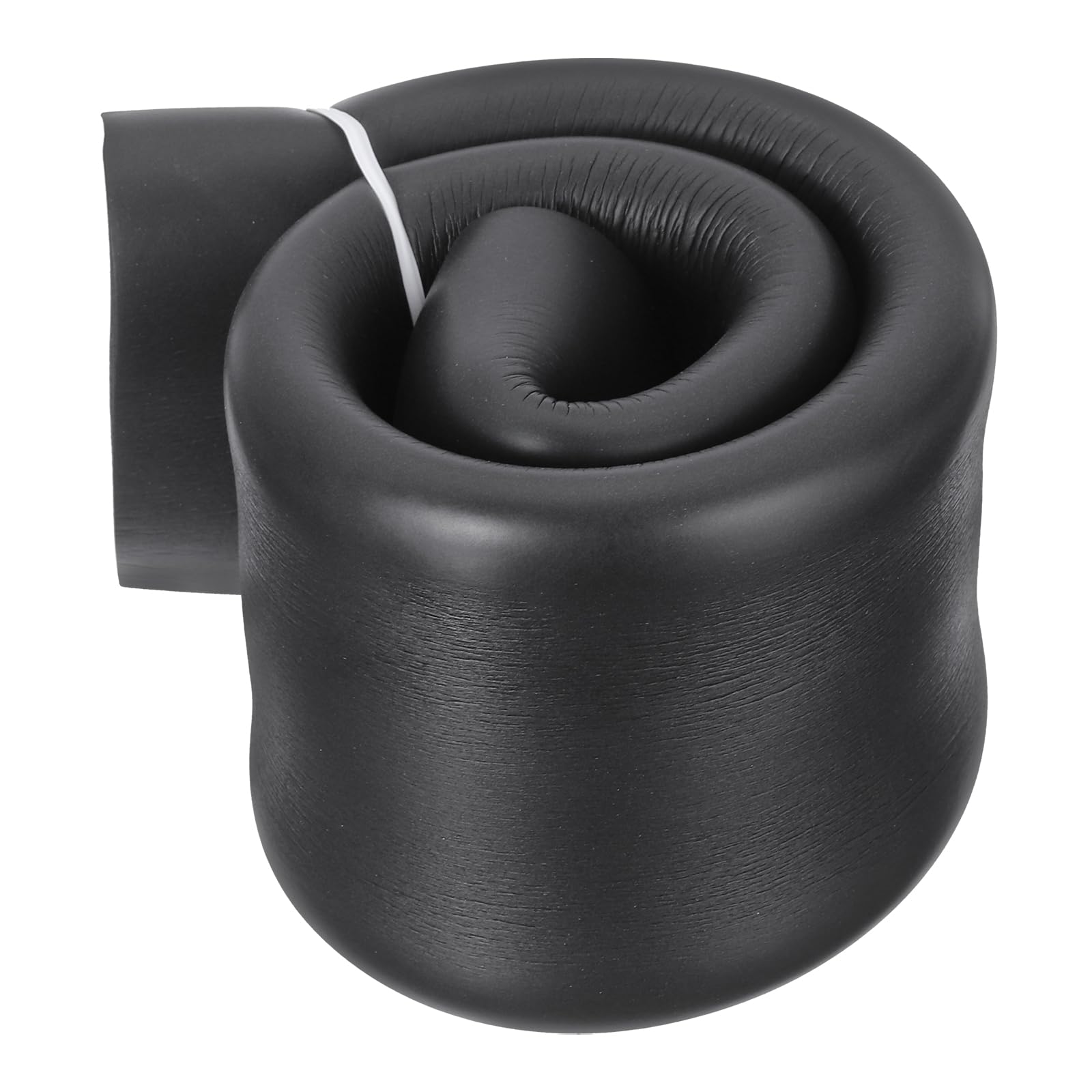 DMiotech 36mm ID x 6mm Thick 1.3ft Pipe Insulation Tube Foam Grip Wrap Closed Cell Foam Tubing Non-Slip for Utensil Tools Handle Support,Black,0.4m
