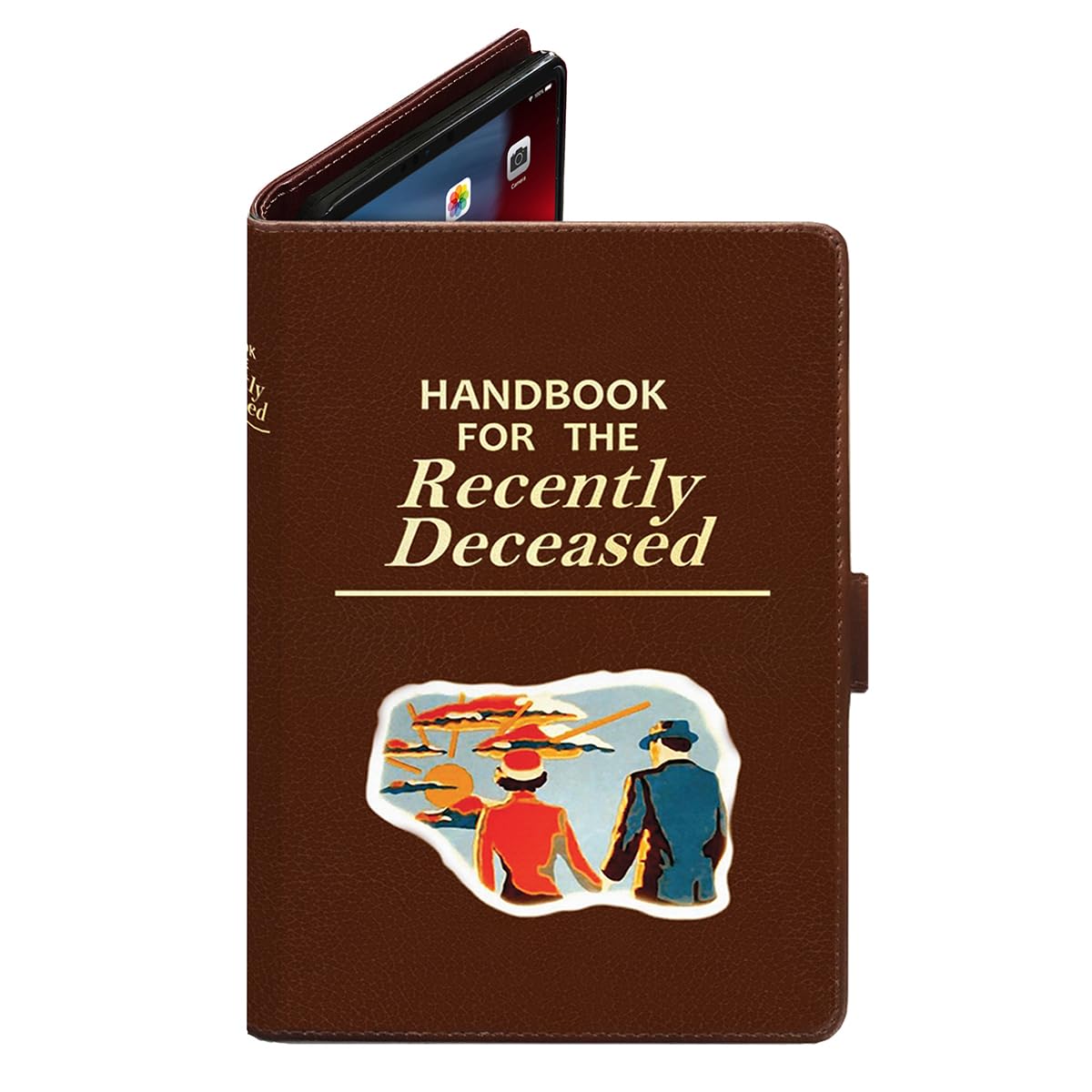 Universal Book Look ipad, Kindle Fire and 7 to 10 Inch Tablet Case (Recently Deceased Handbook (9-10 Inch Size))