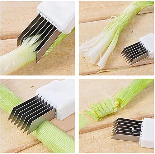 Southsunshine Stainless Steel Vegetable Garlic Onion Fruit Chopper Slicer