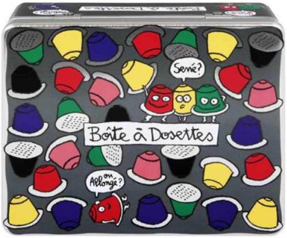 Boite à Dosettes de café (comp.) Fête - gris