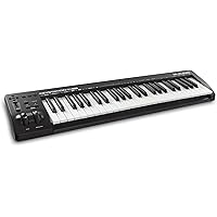 M-Audio Keystation 49 MK3 - Synth Action 49 Key USB MIDI Keyboard Controller with Assignable Controls, Pitch and Mod Wheels, 