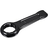 Uxcell 55mm Open End Striking Wrench - High Tensile Steel, 10.6 Inch Long, Heavy Duty Single Head Spanner