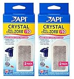 API Crystal Bio-Chem Zorb SIZE 10 Internal Filter Cartridge 4 Pk (2x2 Pack)