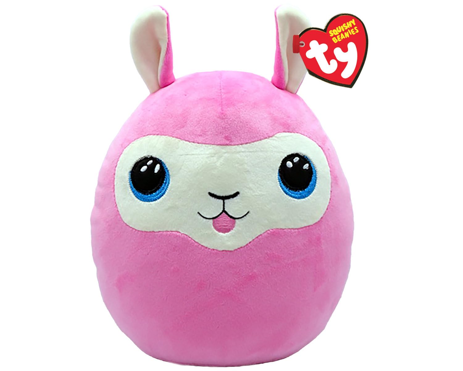 TY Lana Llama Squish a Boo 14 Inches - Squishy Beanies for Kids, Baby Soft Plush Toys - Collectible Cuddly Stuffed Teddy