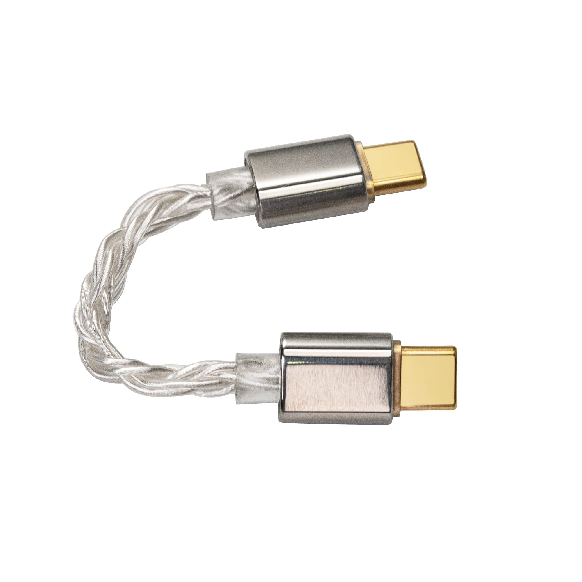 iBasso Audio CB18 アイバッソ オーディオケーブル OTGケーブル CtoC/CtoL ポータブルOTG対応ケーブル Android/iOS/Lightning ライトニング タイプC Type-C オーディオ DAC イヤホン 変換アダプタ Cable【国内正規品】 (【CB18】USB-C to USB-Cモデル)商品画像
